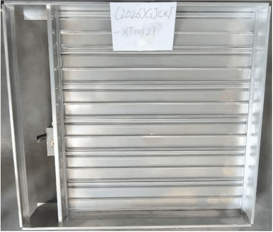 电磁铁打开，电机关闭复位，全自动机构，常闭送风阀SFF SDc-1250×1250  (2026)GJCXF-XT00127-1